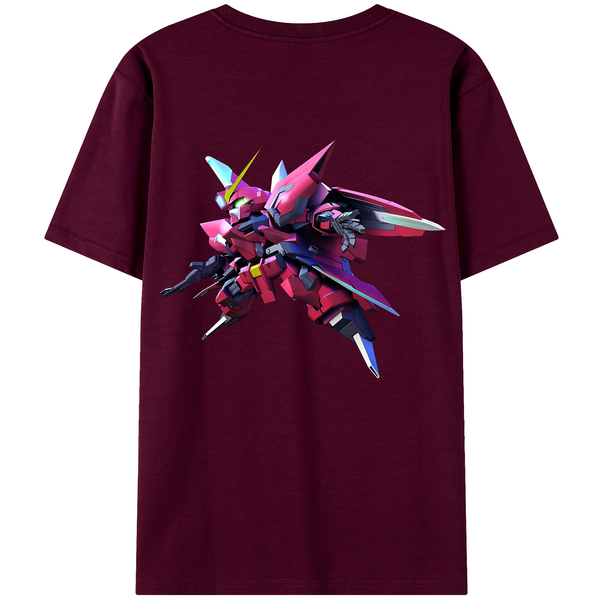 （画像用） 機動戦士ガンダム Mobile Suit Gundam レディース半袖Tシャツ(バックプリント)